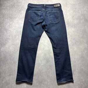 Diesel Larkee Jeans Mens 34 Dark Indigo Regular Straight Stretch Denim